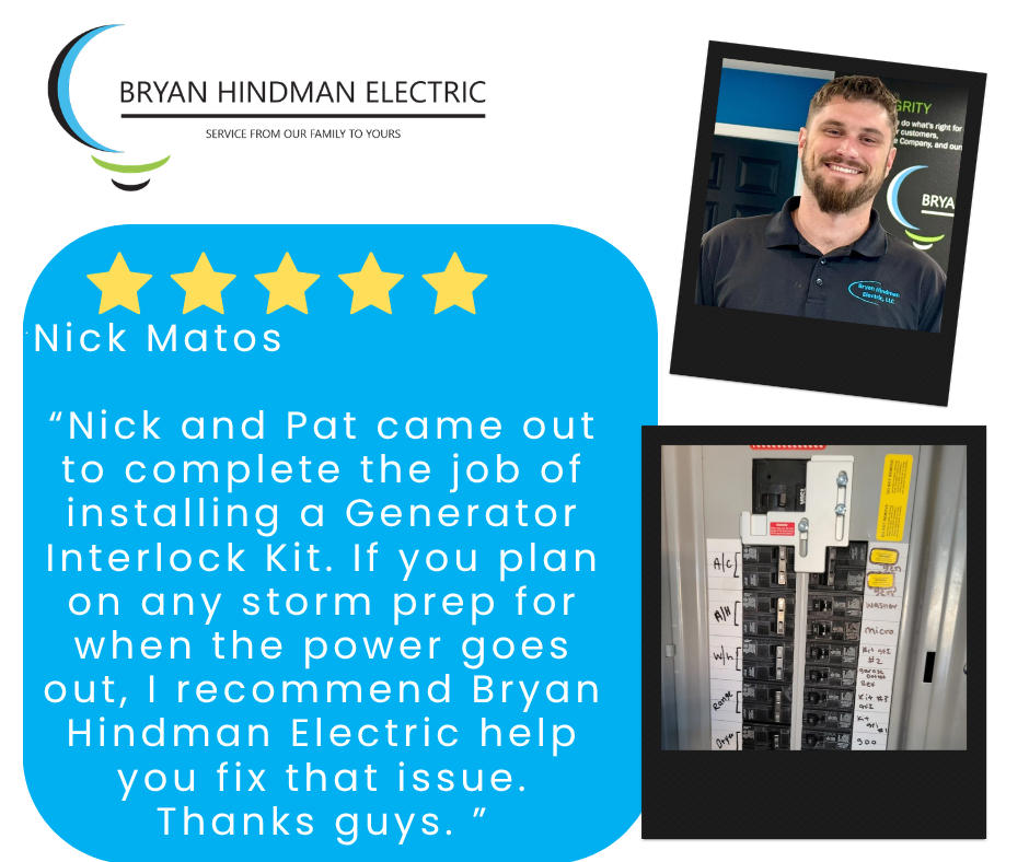 Copy of I was very happy with the work that Bryan Hindman Electric did on my Sun City house. Jake and his assistant Jonathan replaced my electrical panel and the main service connection to the h (12)